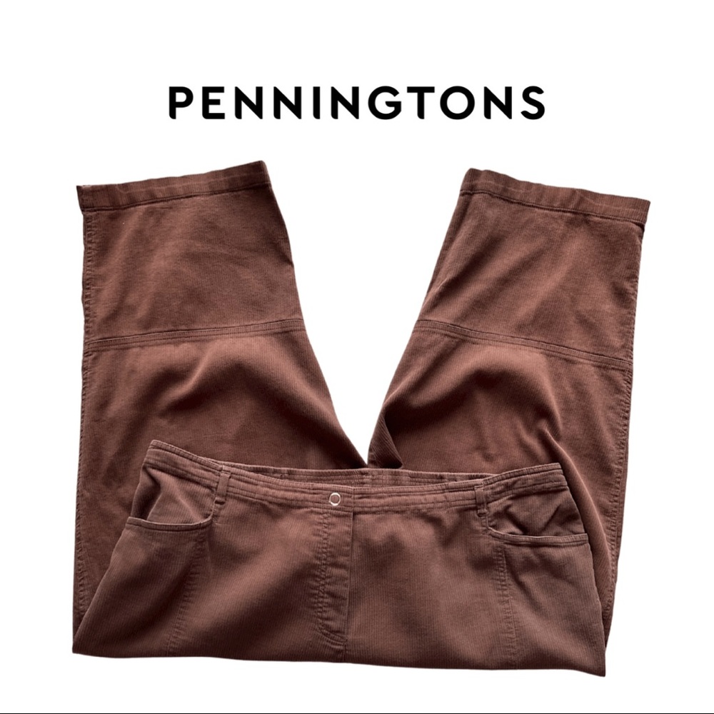 PENNINGTONS BROWN CAPRIS SIZE 22